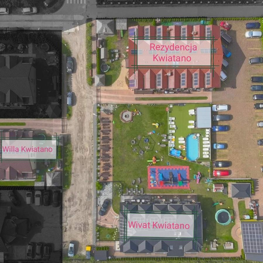 Rezydencja Kwiatano - Basen & Jacuzzi & Sauna & Plac Zabaw Grzybowo  Exterior foto